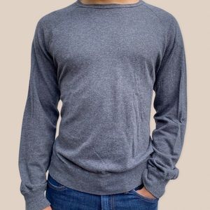 GAP Grey 100% Cotton Longsleeved Sweater Medium